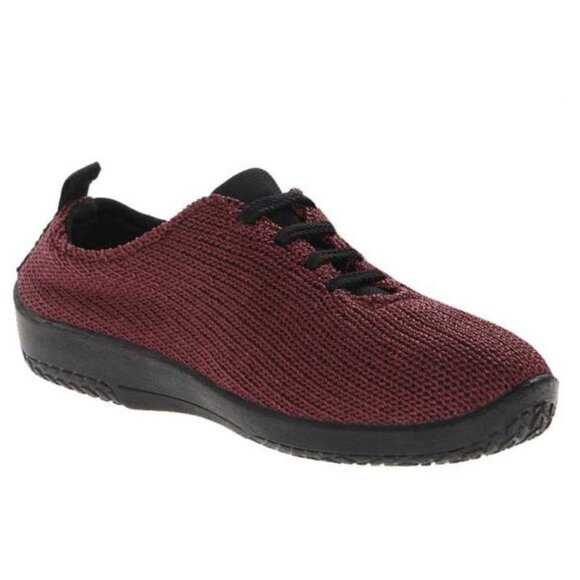 ARCOPEDICO LS Knit Sneaker Walkings Shoes in Bordeaux - Size EU 36 / US 5.5 - Picture 1 of 14